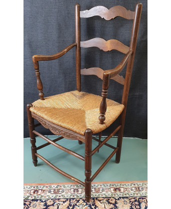 A tall French Provincial Armchair