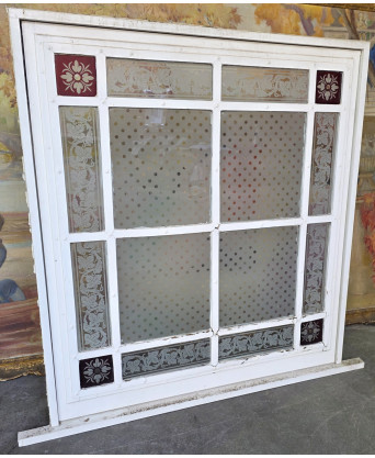 A Victorian Leadlight Window