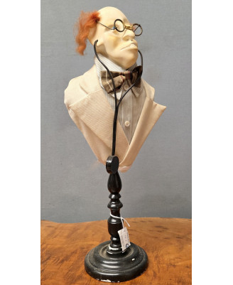 A 'Caricature of A Doctor' Statuette