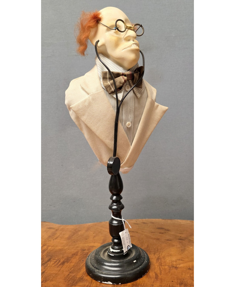 A 'Caricature of A Doctor' Statuette