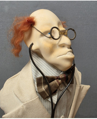 A 'Caricature of A Doctor' Statuette