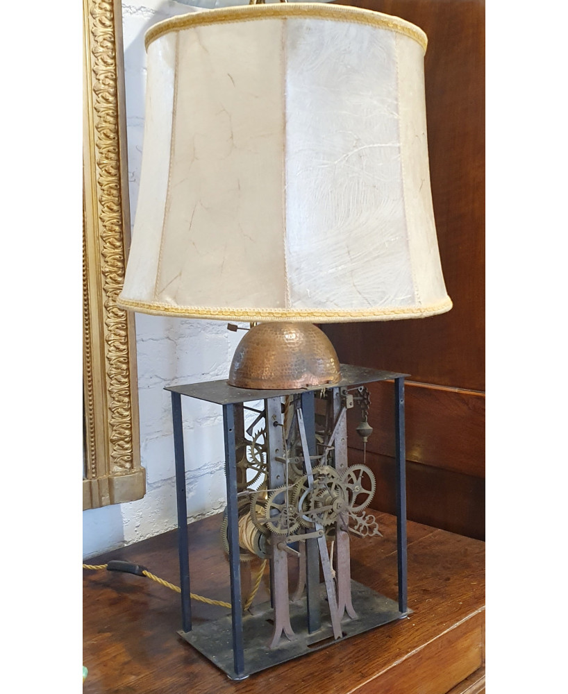 A 'Comtoise Clock' Table Lamp