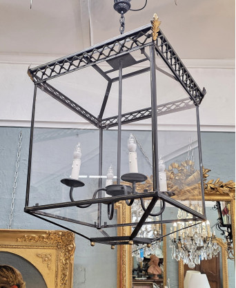 A large French Regence Lantern