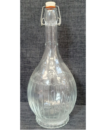 A 'Le Vin du Patron' Decanter Bottle