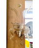 A pair of Venetian Murano Wall Lights 