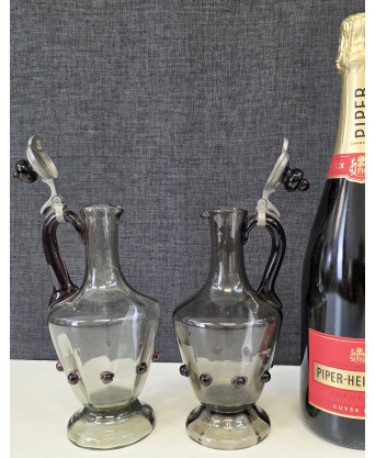A pair of French Art Deco Cruets