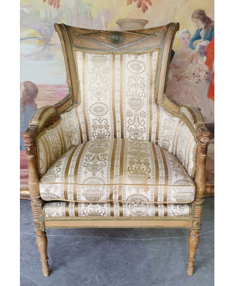 A pair of French Directoire Armchairs