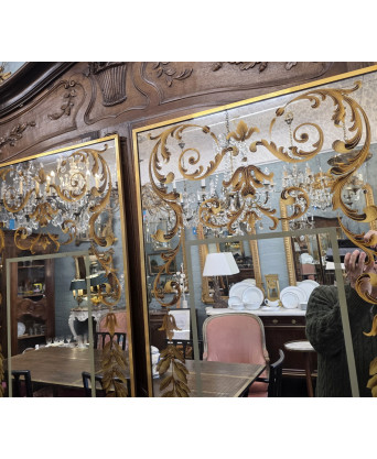 A pair of French Pier Glass Mirrors A pair of French Pier Glass Mirrors