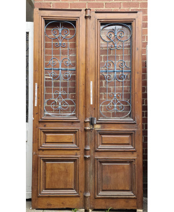 A Pair of French Entrance Double Doors