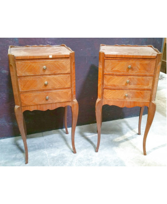A pair of Parisian Bedside Tables