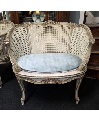 A pair of Parisian Corbeille Armchairs