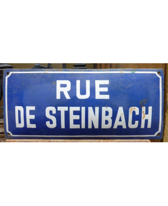 A French Street Name Ensign