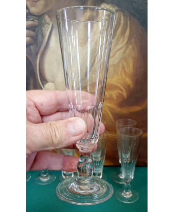 A set of 10 Champagne Flutes