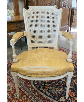 A Pair of French Louis XVI Fauteuils