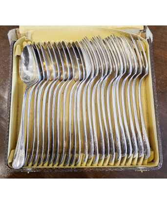 A French Silver set of Forks and Spoons