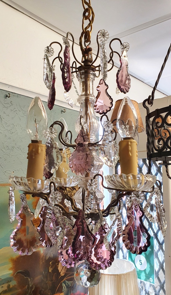 A Pretty Parisian Chandelier