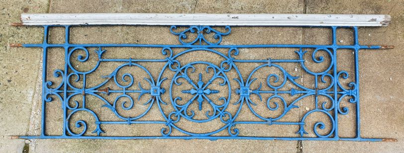 A pair of French Balcony Grilles
