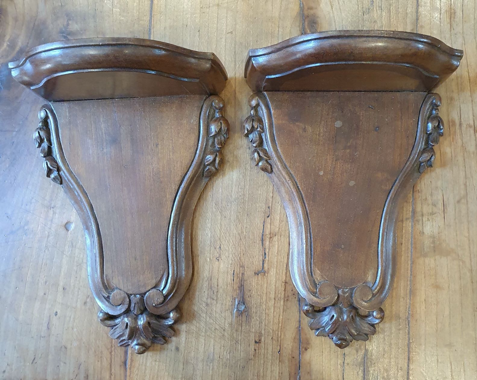 A pair of French Wall Brackets