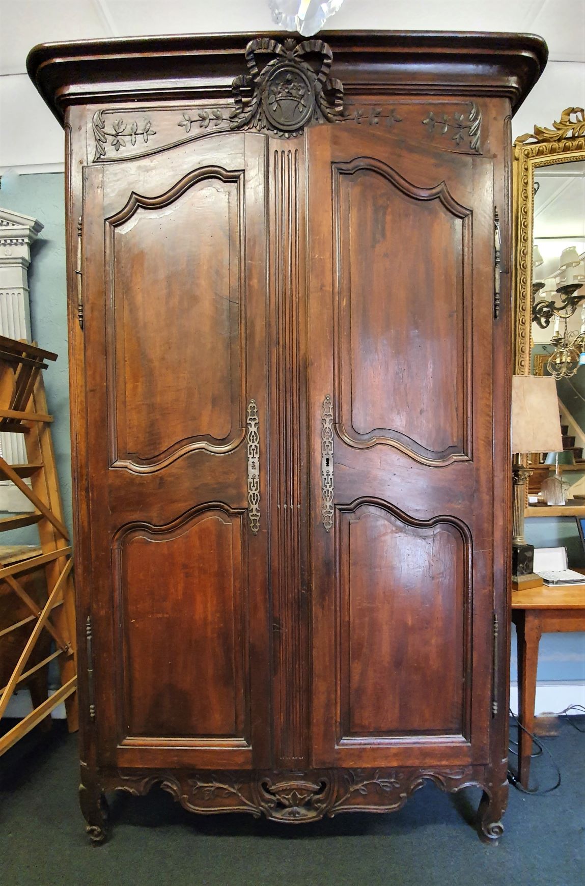 An 18th century 'Armoire de Mariage'