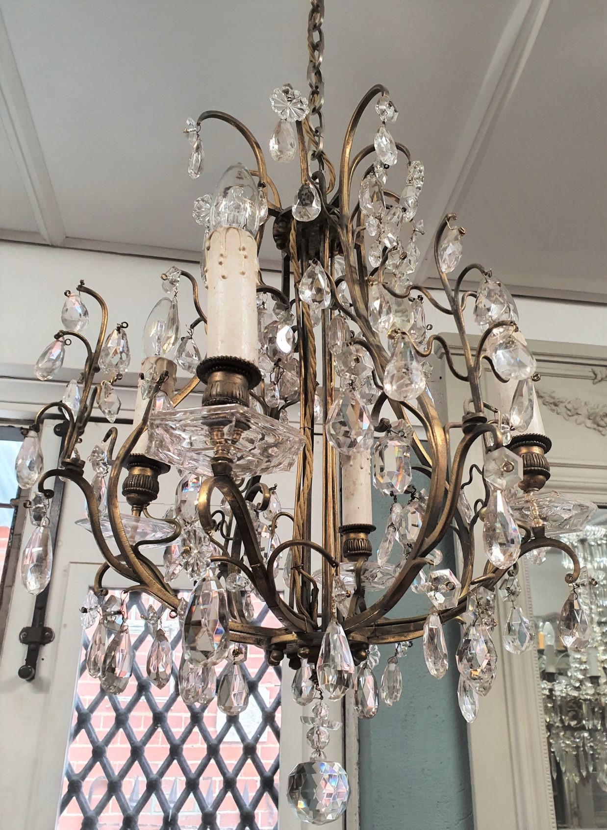 A Pretty Parisian Chandelier