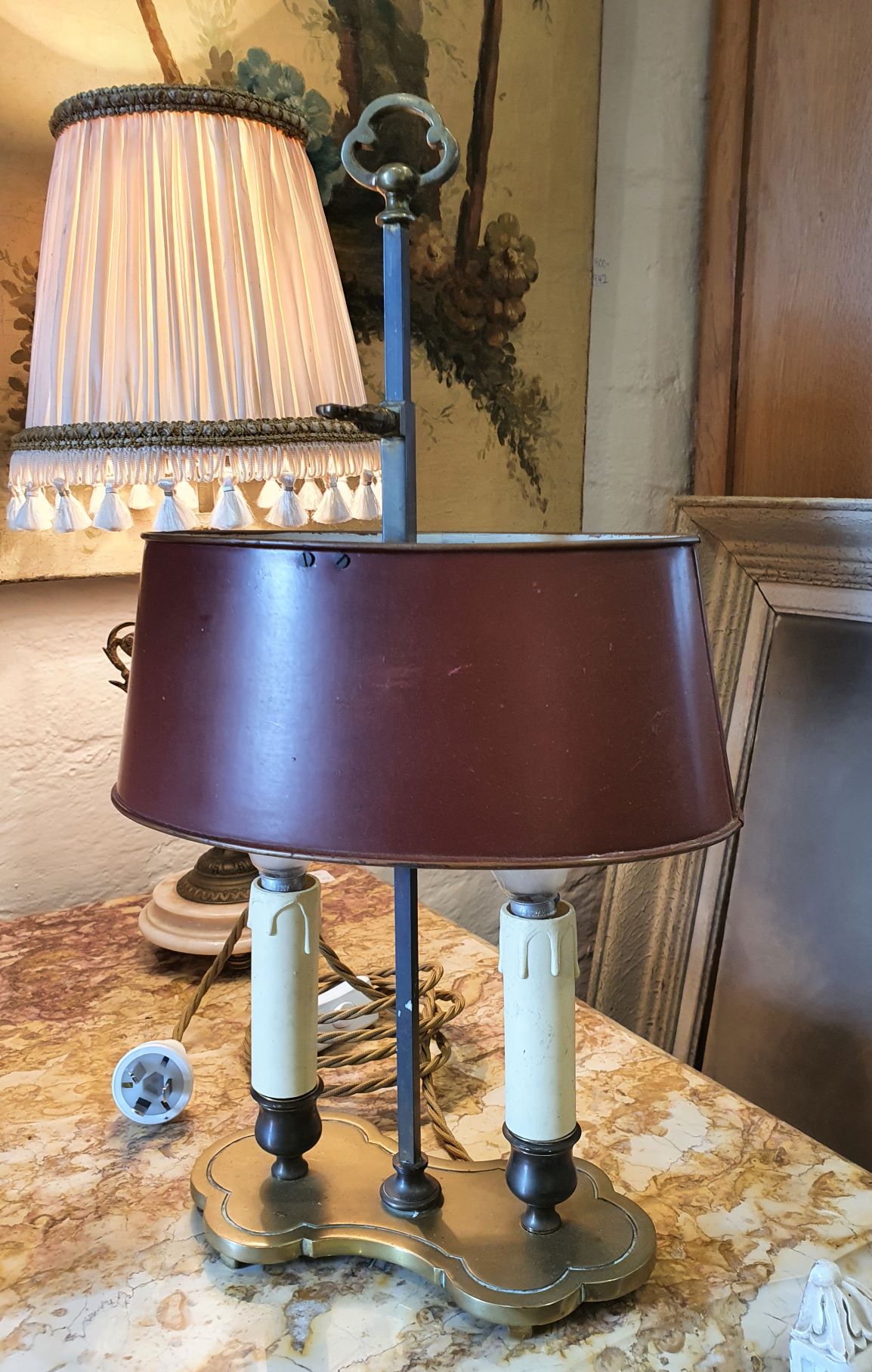 A Small Bouillotte Lamp