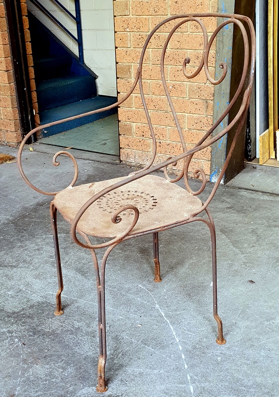 A set of French Garden Chairs