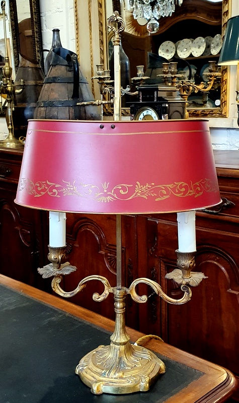 A Parisian Bouillotte Lamp