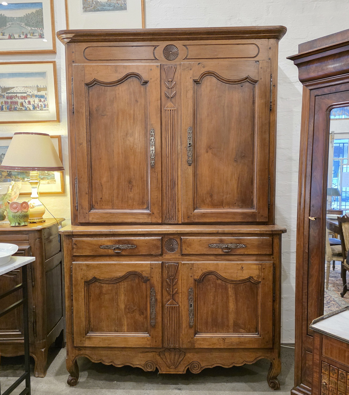 Miguel Meirelles Antiques – A French Buffet Deux-Corps