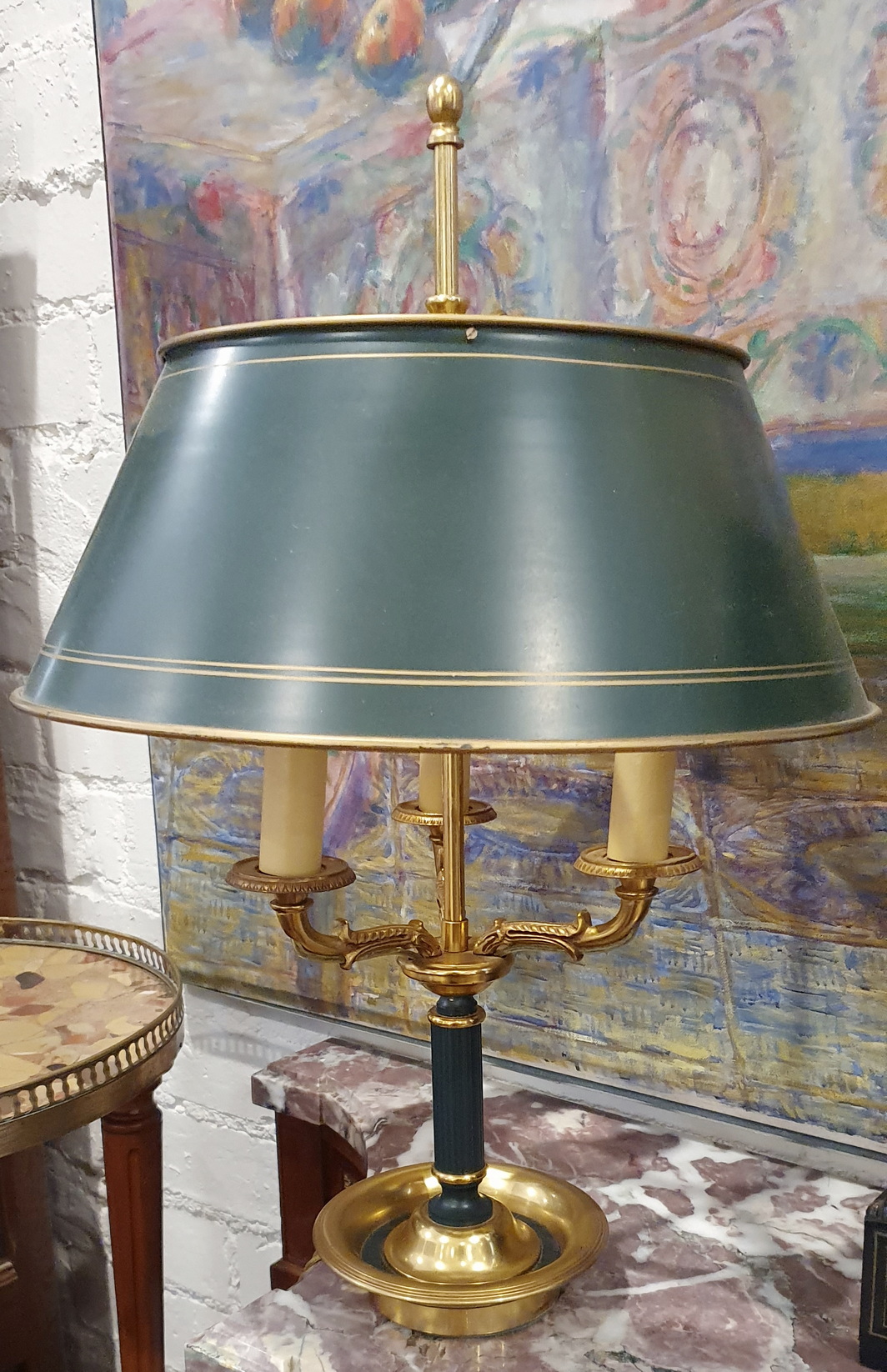 A Parisian Bouillotte Lamp