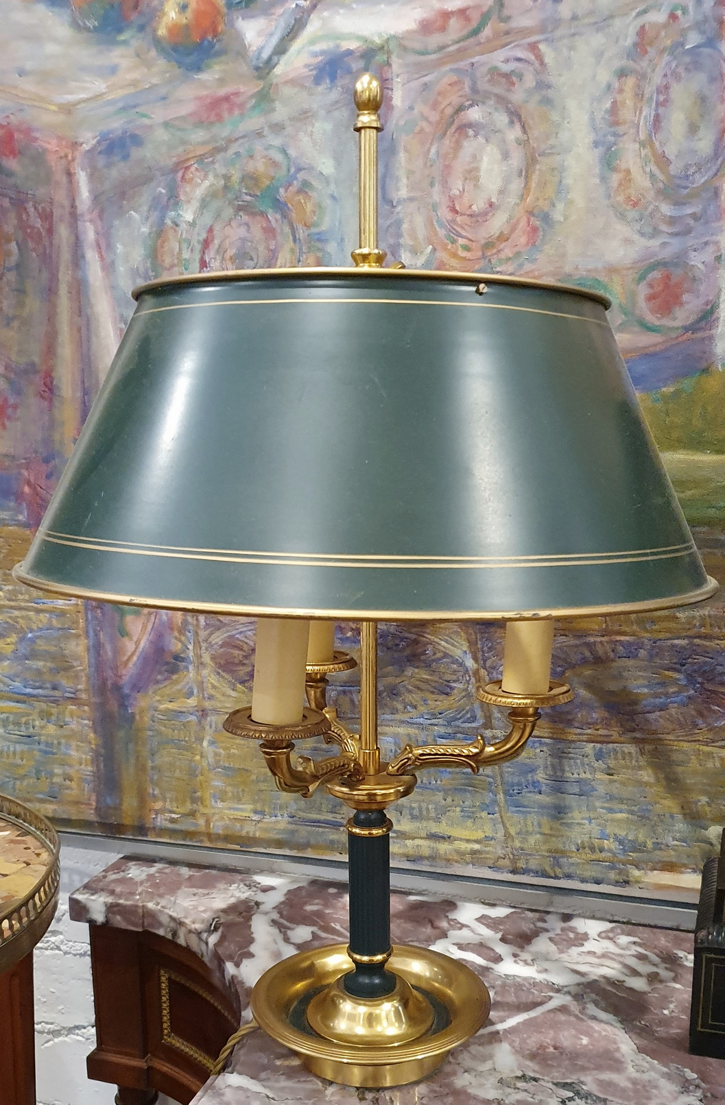 A Parisian Bouillotte Lamp