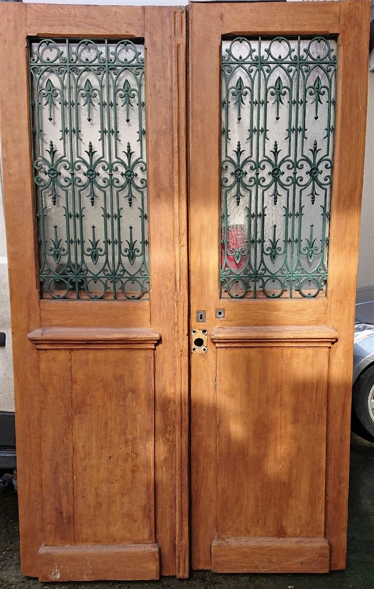 A pair of French Entrance Doors