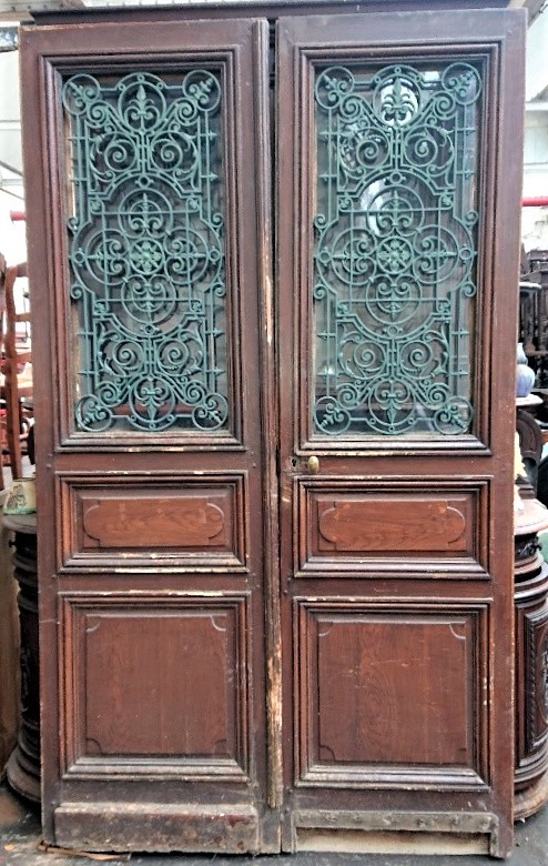 A Pair of important French Entrance Doors