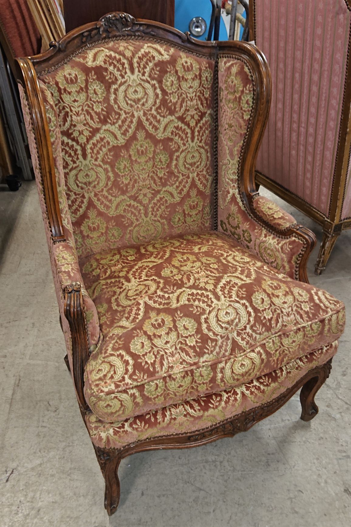 A Louis XV Bergere Armchair