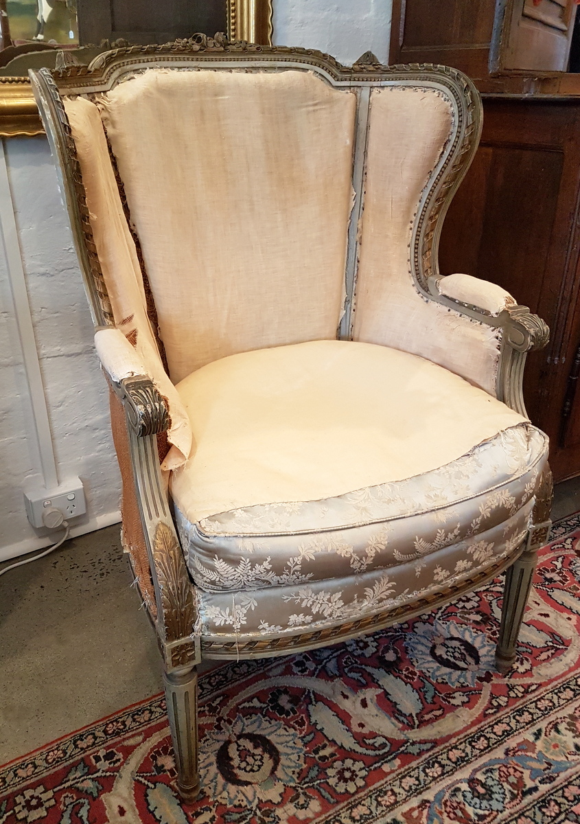 A Louis XVI Bergere Armchair