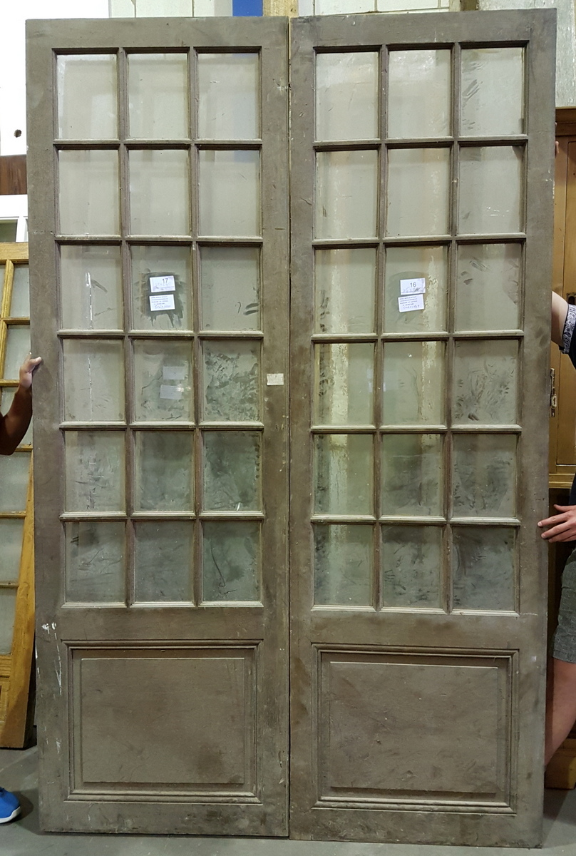 A pair of French Glazed Doors