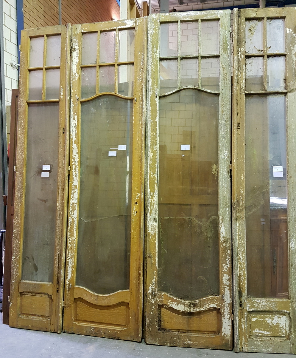 A set of 4 French Glazed Doors