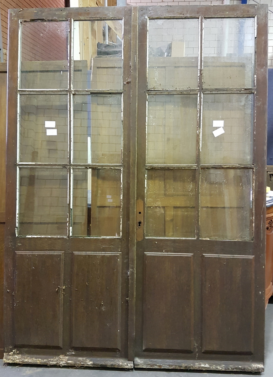 A pair of French Glazed Doors