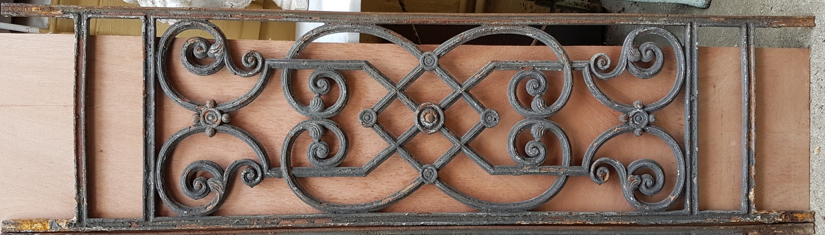A French Cast Iron Grille