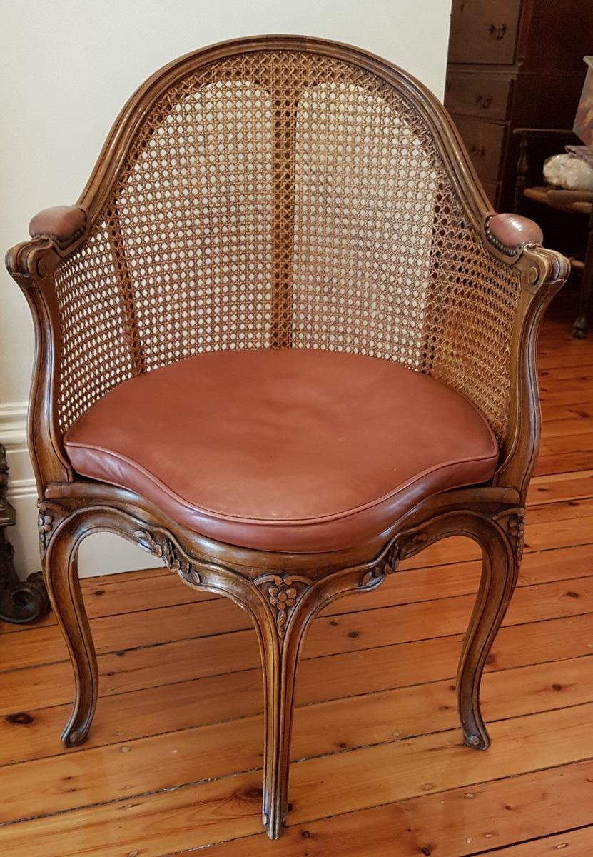 A French Bureau Armchair