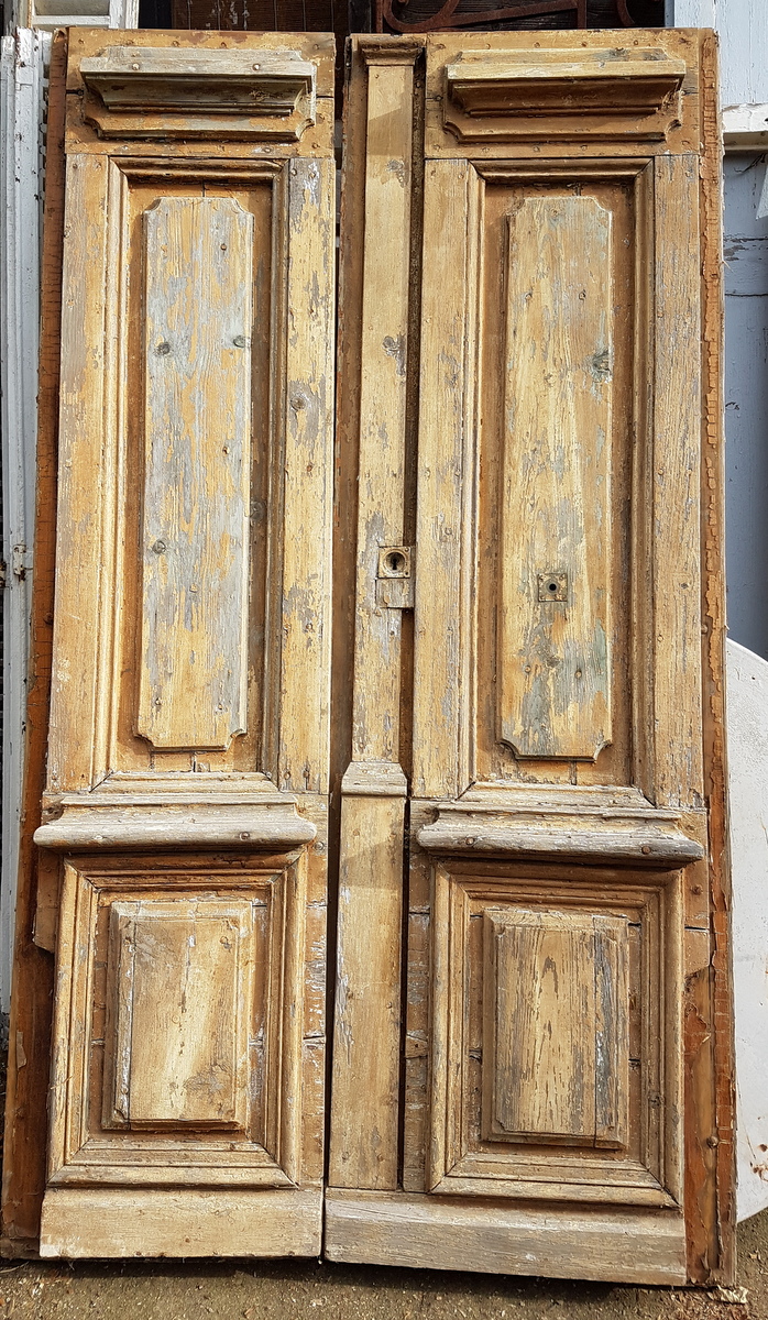 A pair of Solid French Entrance Doors