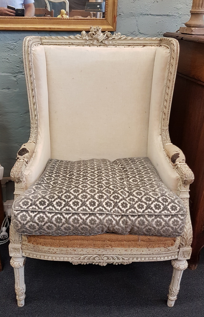 A Louis XVI Bergere Armchair