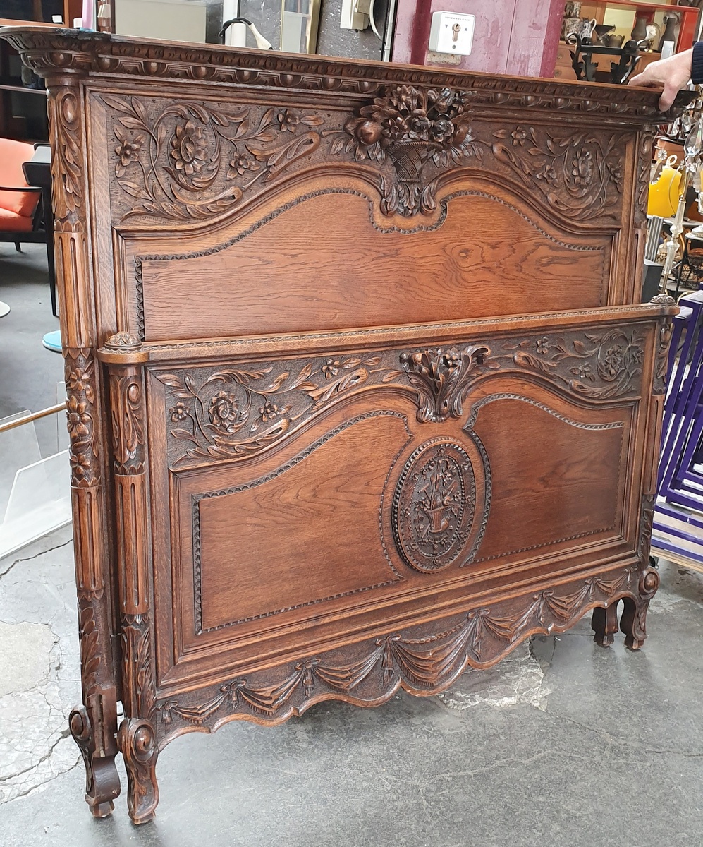 A fine Normandy Double Bed