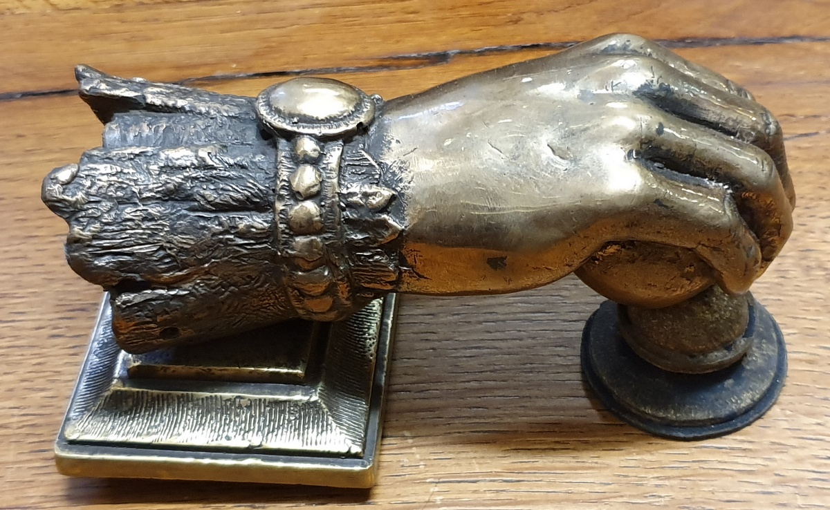 A French Door Knocker