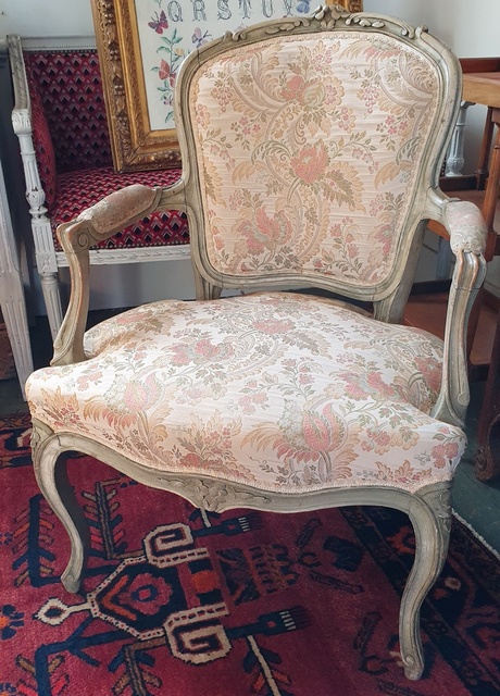 A pair of Louis XV Armchairs