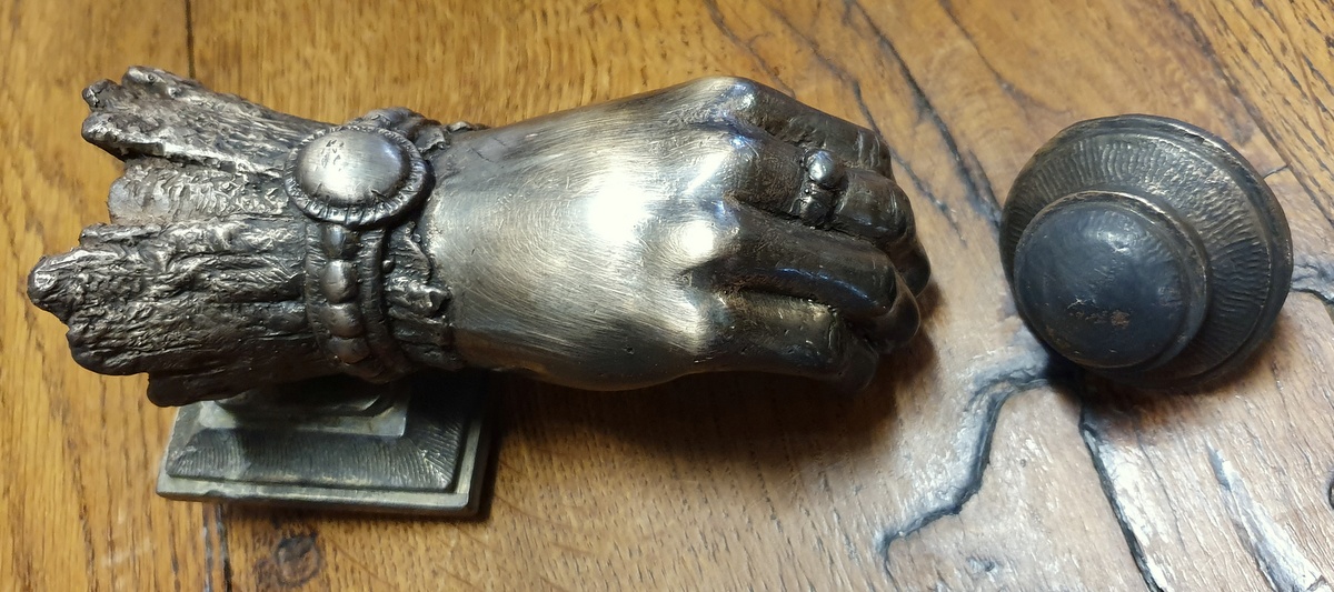 A French Door Knocker