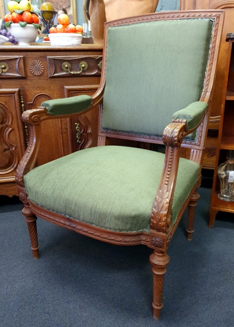 A pair of Parisian Louis XVI Armchairs