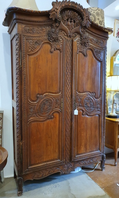 A 19th century French "Armoire de Mariage"