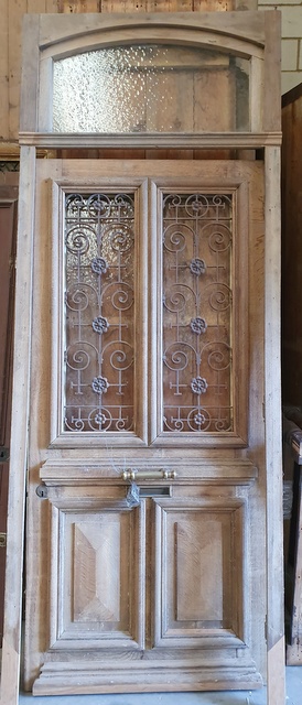 A fully restored Classic French Entrance Door
