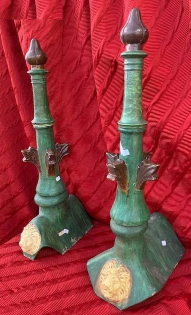A pair of French Roof Finials
