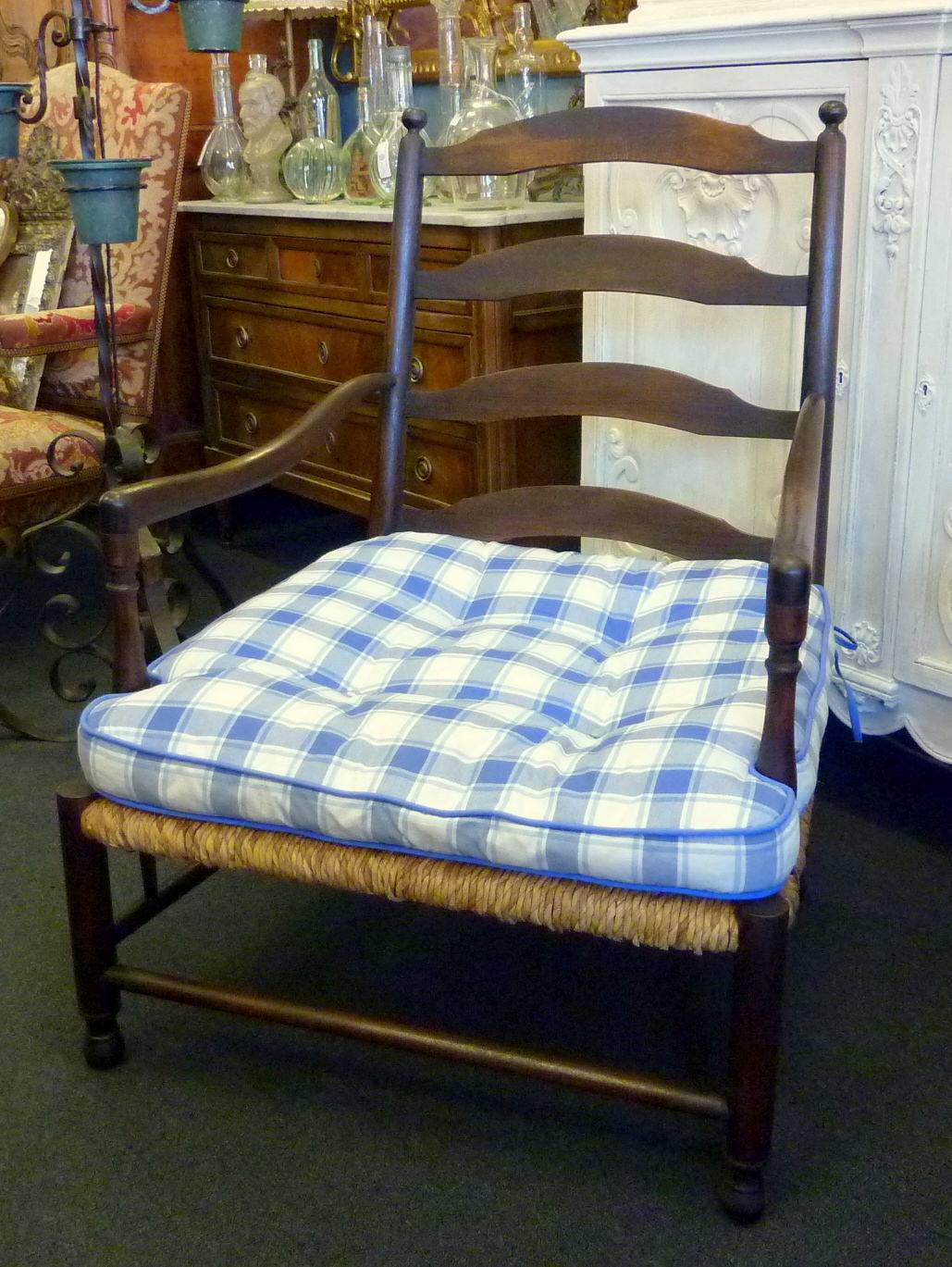 A pair of French Provincial Armchairs